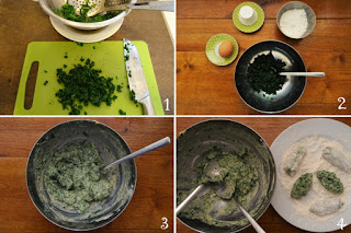 Foto preparazione gnocchi ricotta e spinaci