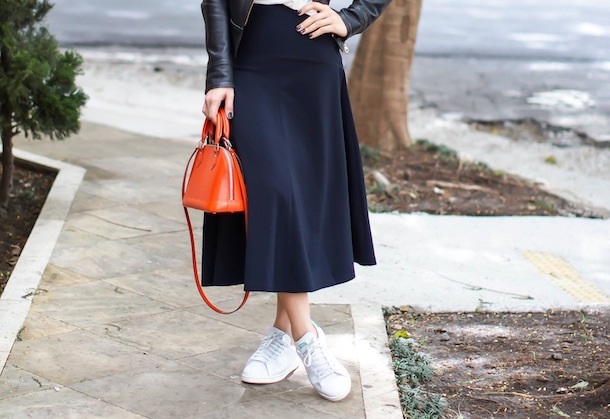 saia de moletom longa