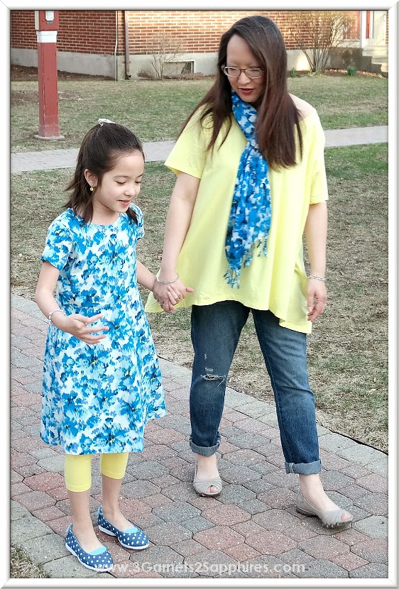 Mother and daughter spring fashions from Lands' End for Mother's Day or any day!