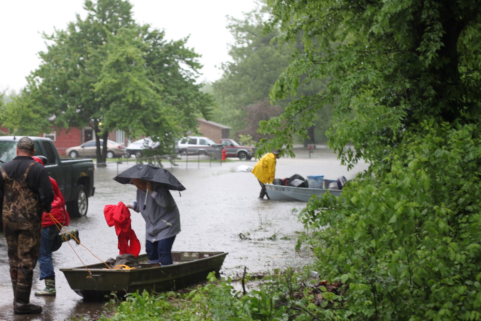 West Kentucky Flood 2011 Ledbetter, ky, May 2nd Clarks Ferry RD. and