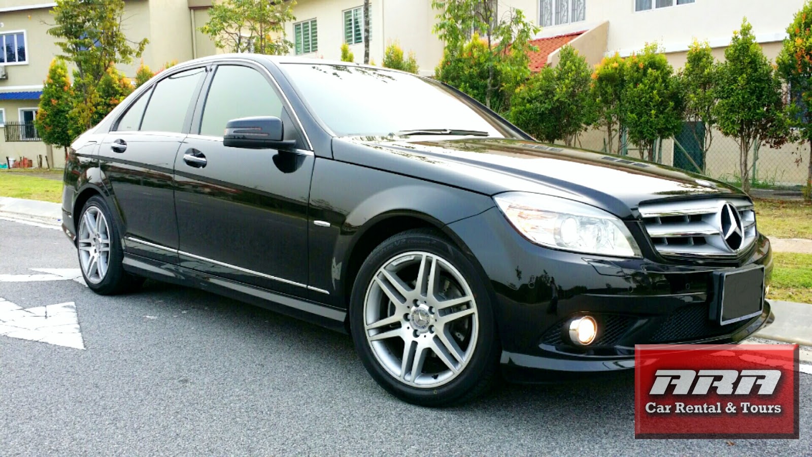 Malaysia Car Rental ARA Car Rental & Tours LUX Mercedes C200 Sewa
