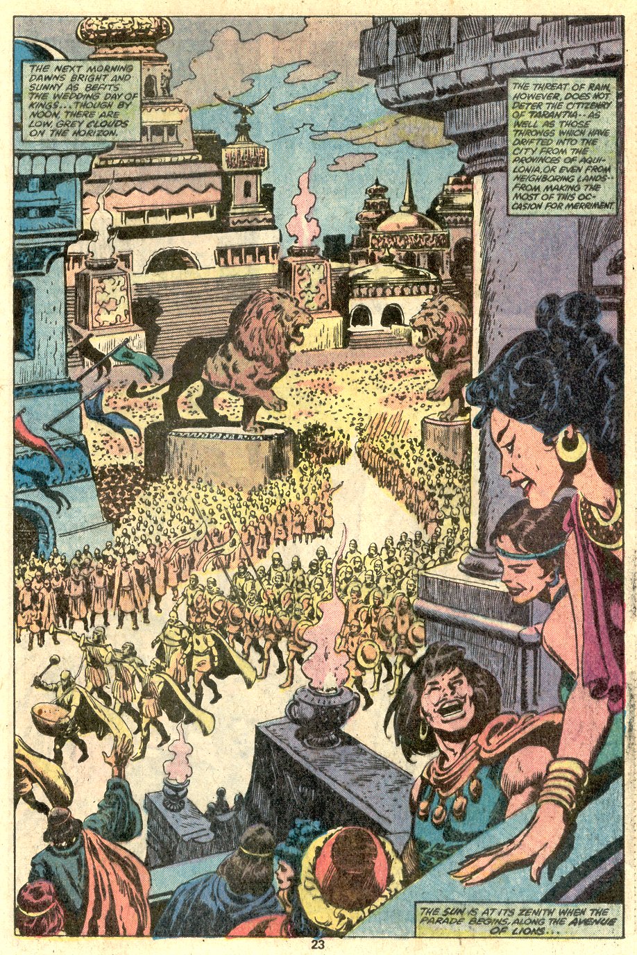 Read online Conan the Barbarian (1970) comic -  Issue # Annual 5 - 18