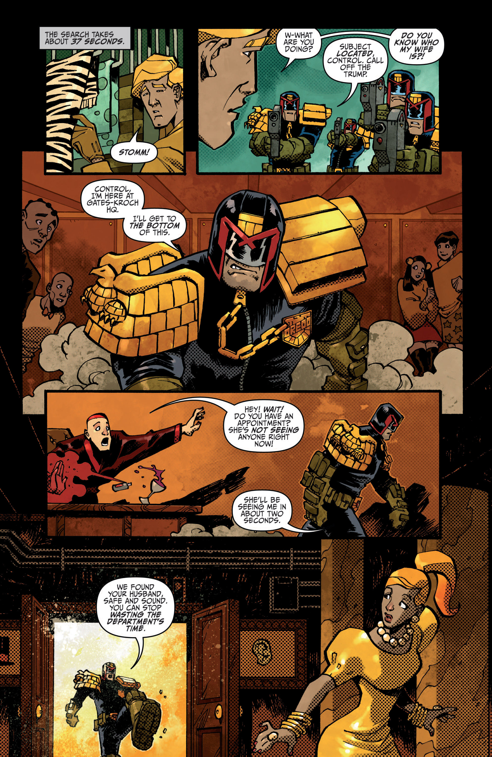 Read online Judge Dredd (2012) comic -  Issue # _TPB 1 - 58