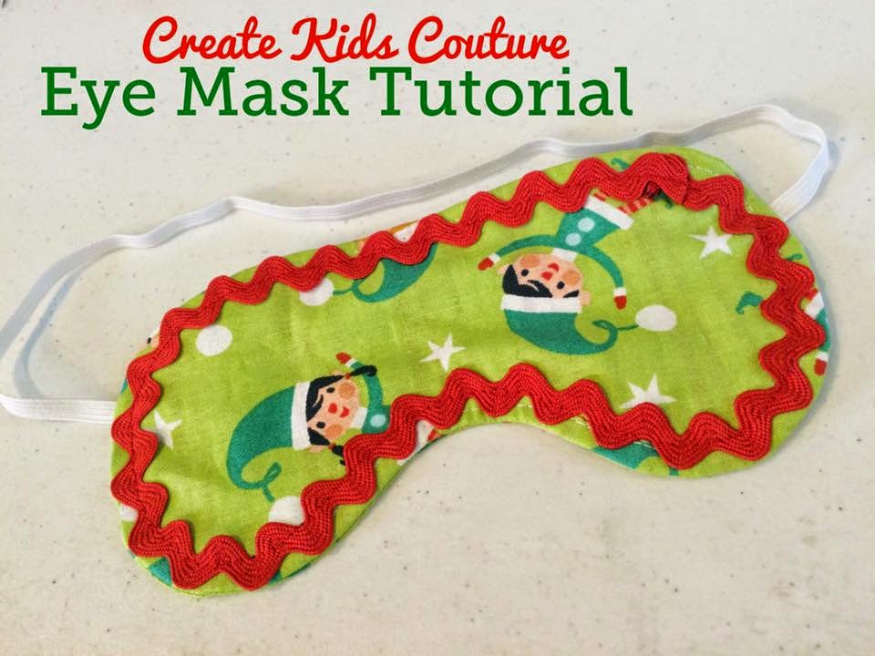 Create Kids Couture 14th Day of Christmas Eye Mask