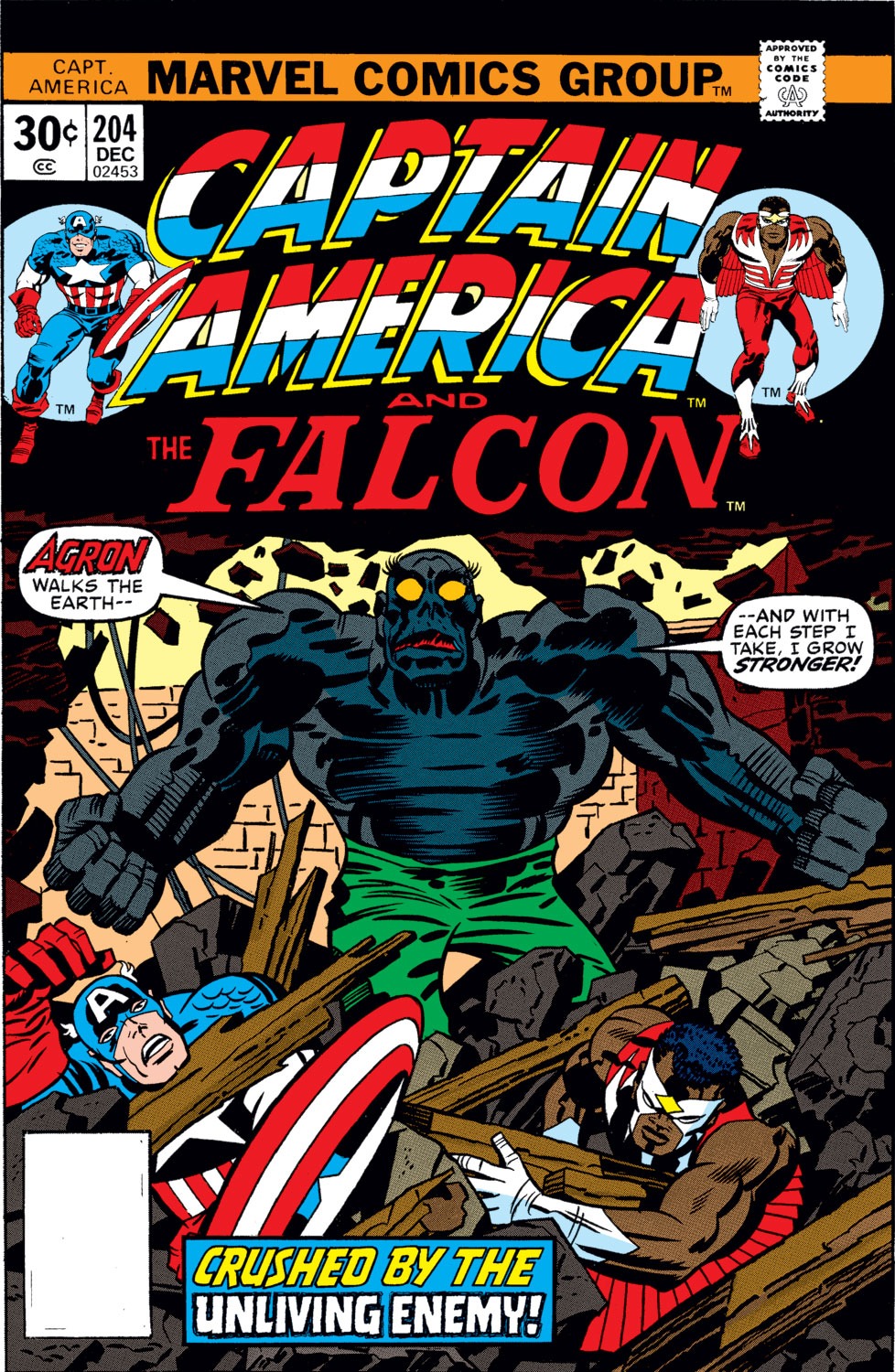 Read online Captain America (1968) comic -  Issue #204 - 1