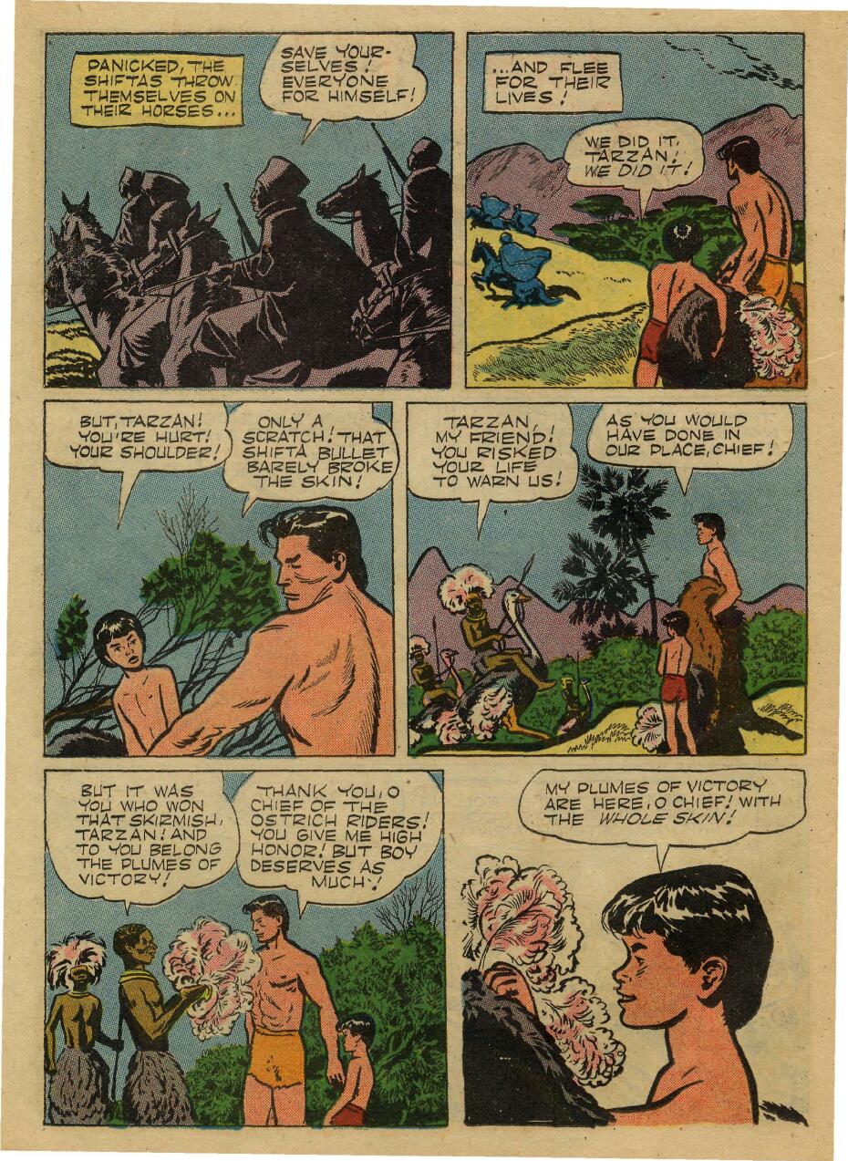 Read online Tarzan (1948) comic -  Issue #72 - 26