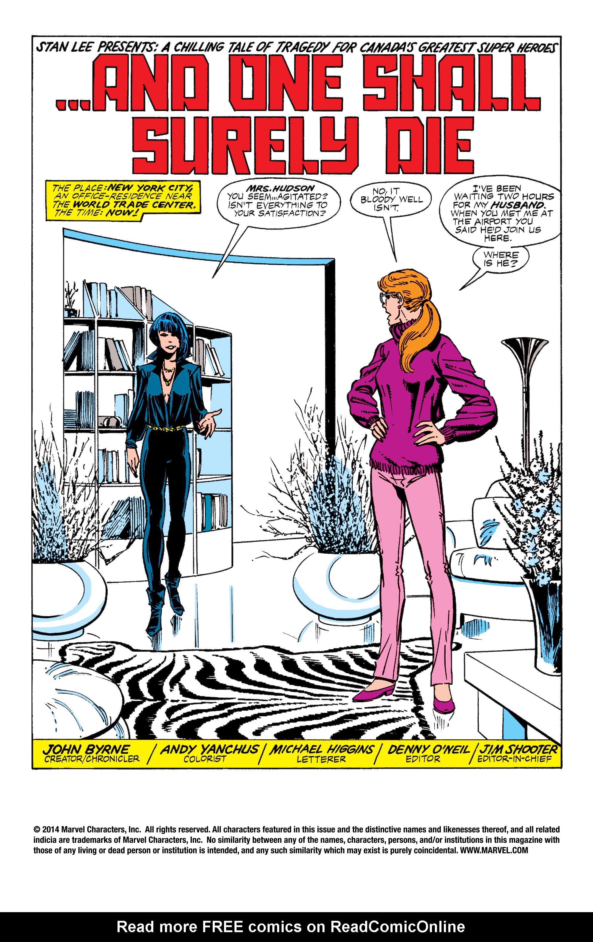 Read online Alpha Flight (1983) comic -  Issue #12 - 2