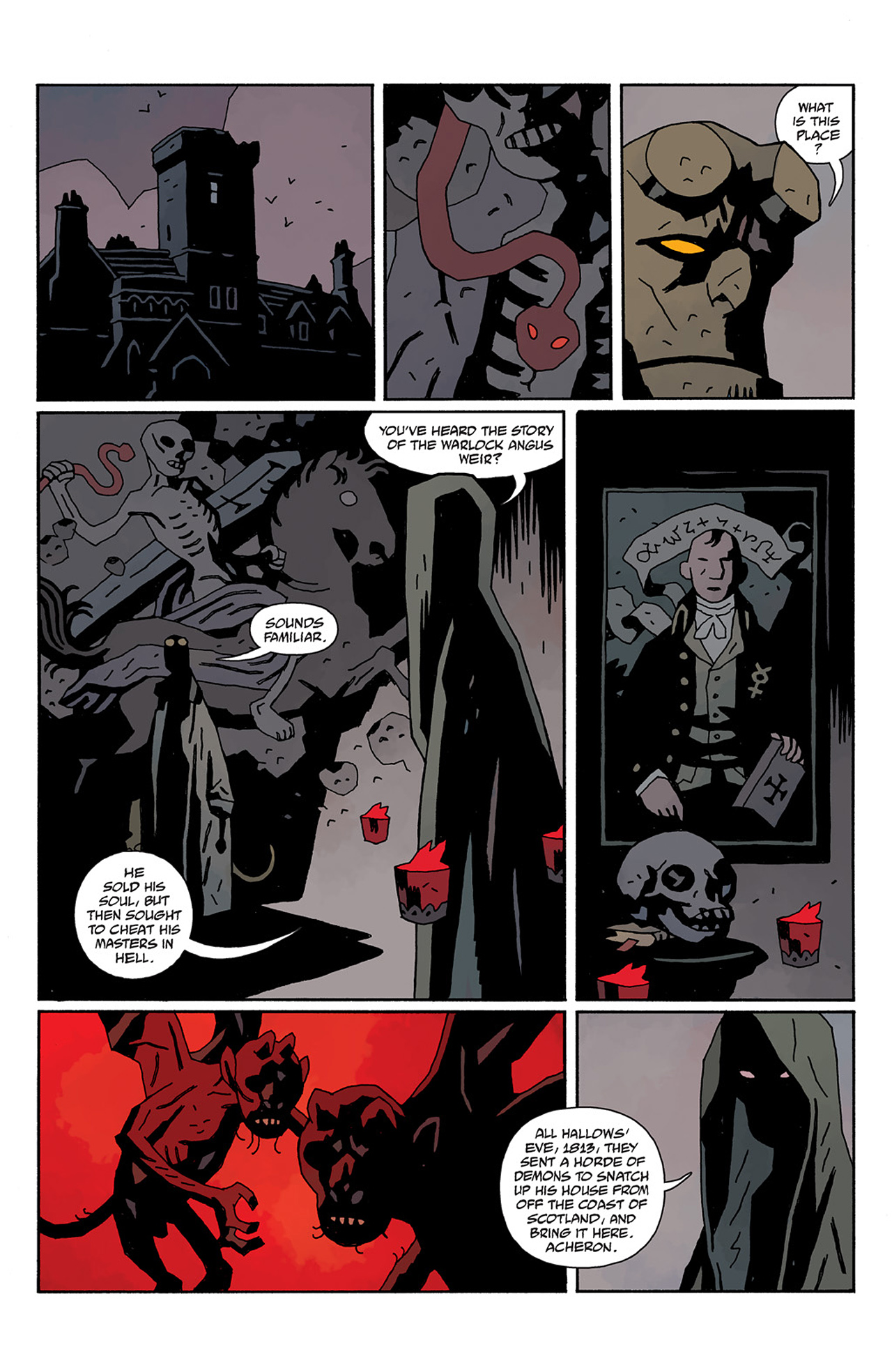 Read online Hellboy In Hell comic -  Issue #4 - 17