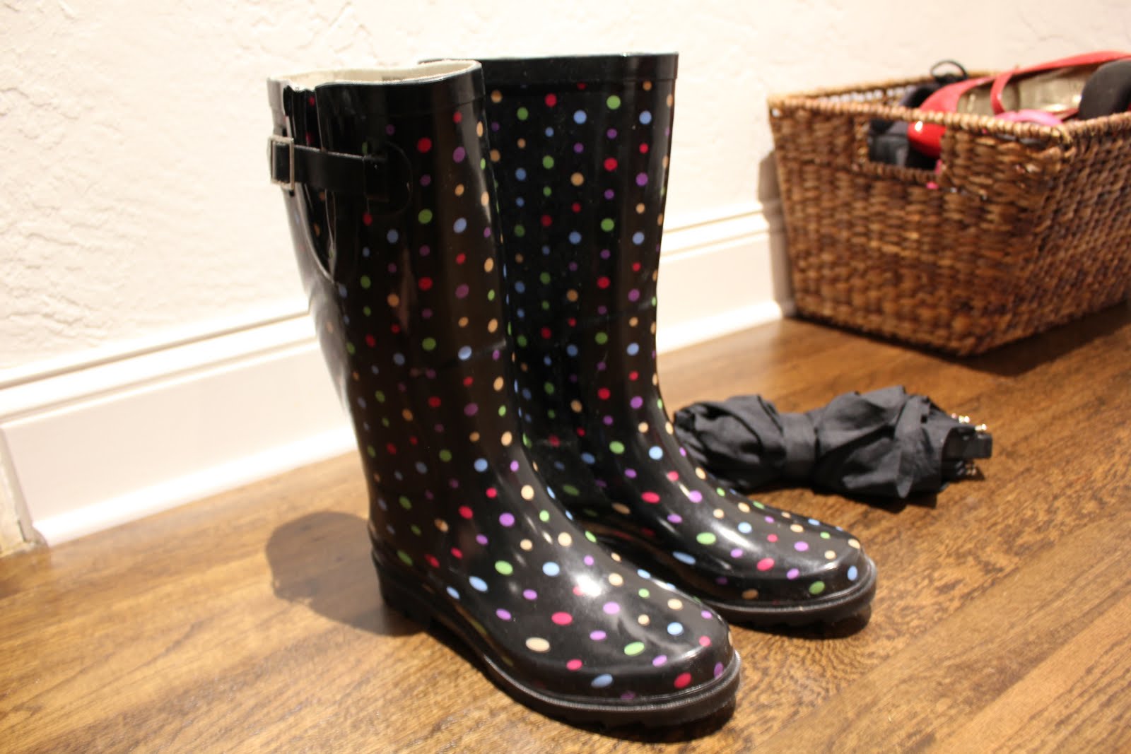 polka dot rain boots amazon