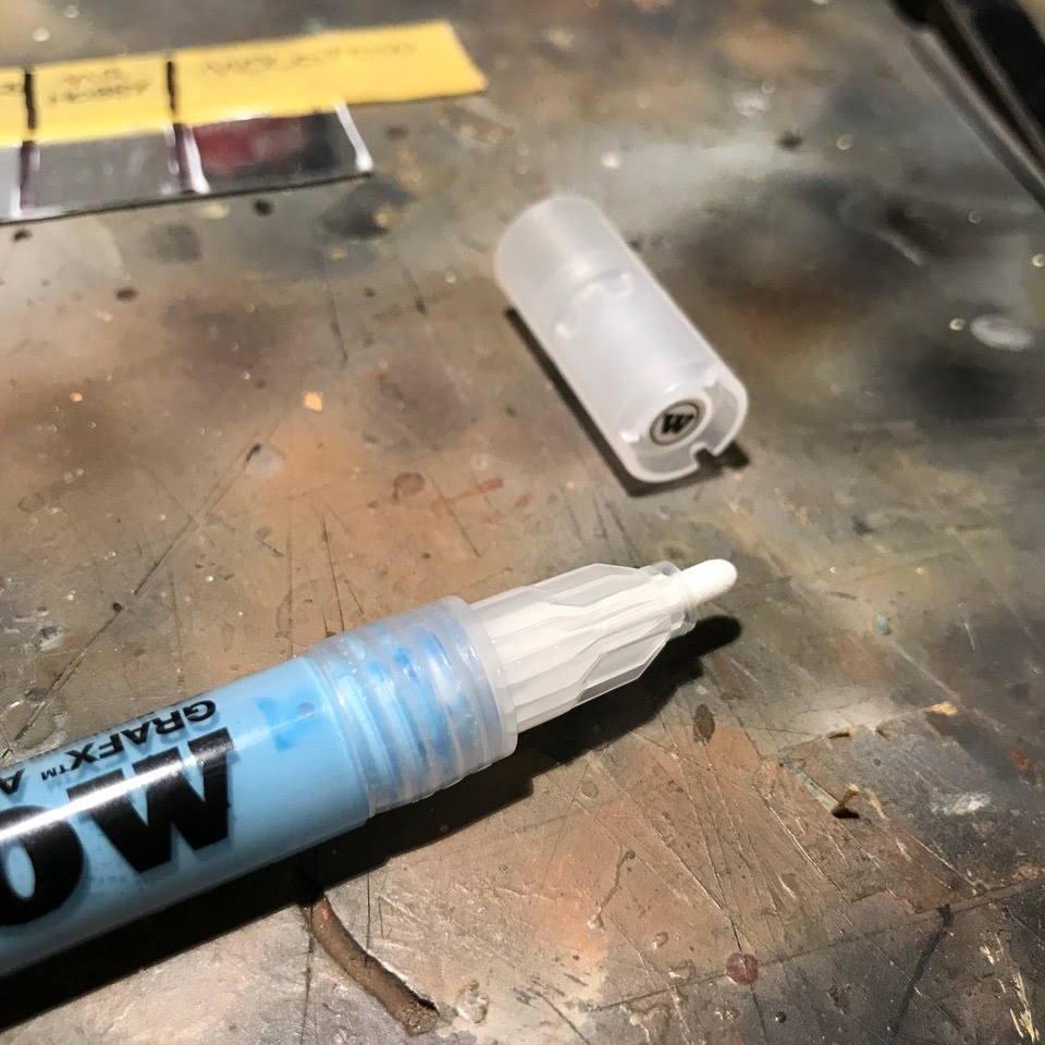 News From The Front: TRENCH RUNNER REVIEW: Julian Conde puts Molotow Liquid  Mask Pens to the Test