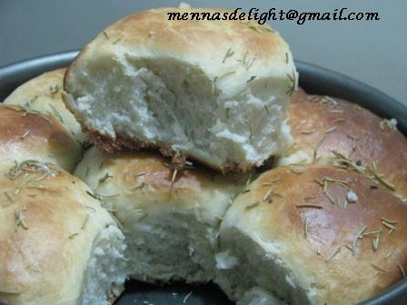 Buttered Rosemary Rolls