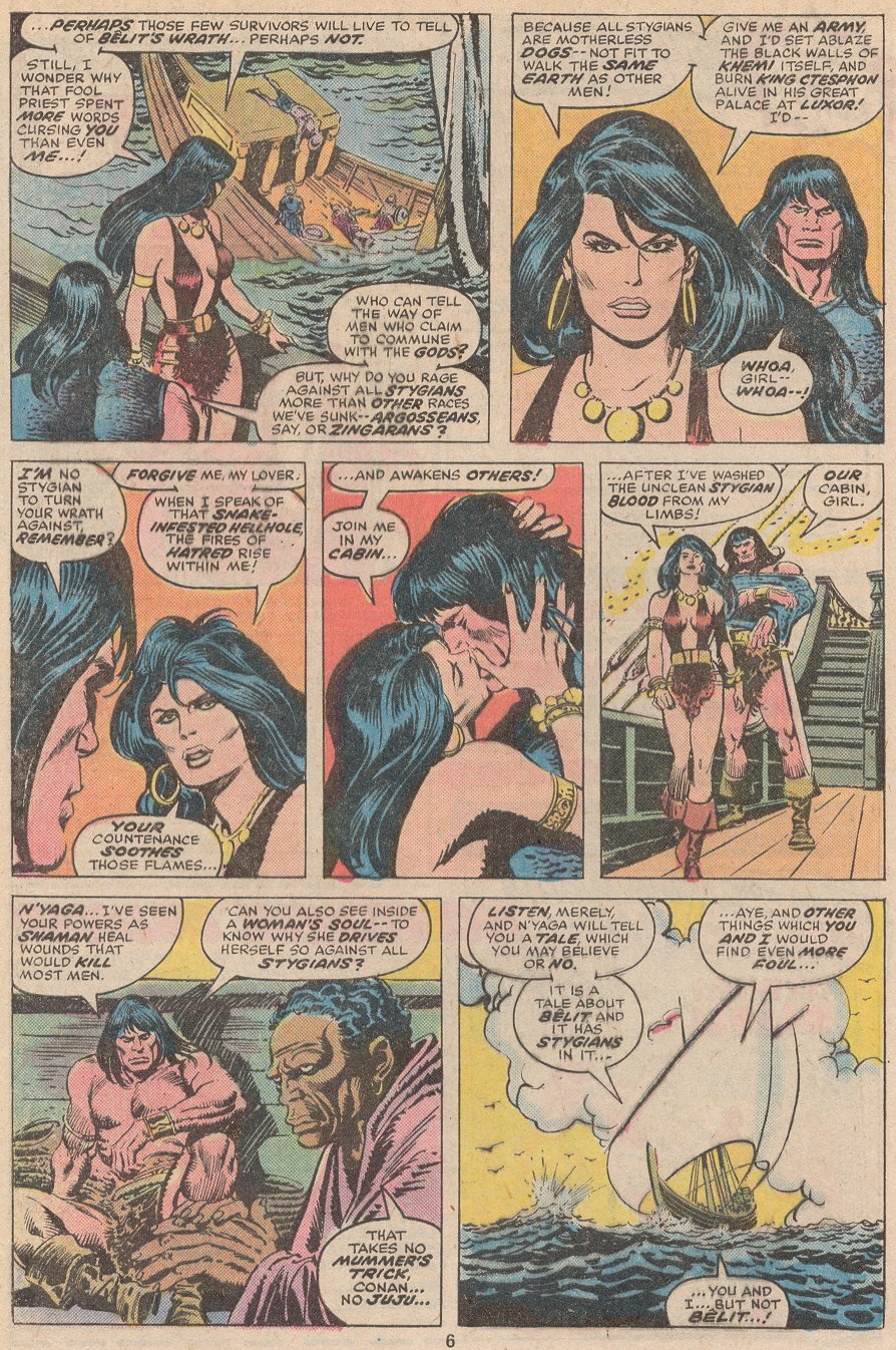 Read online Conan the Barbarian (1970) comic -  Issue #59 - 5