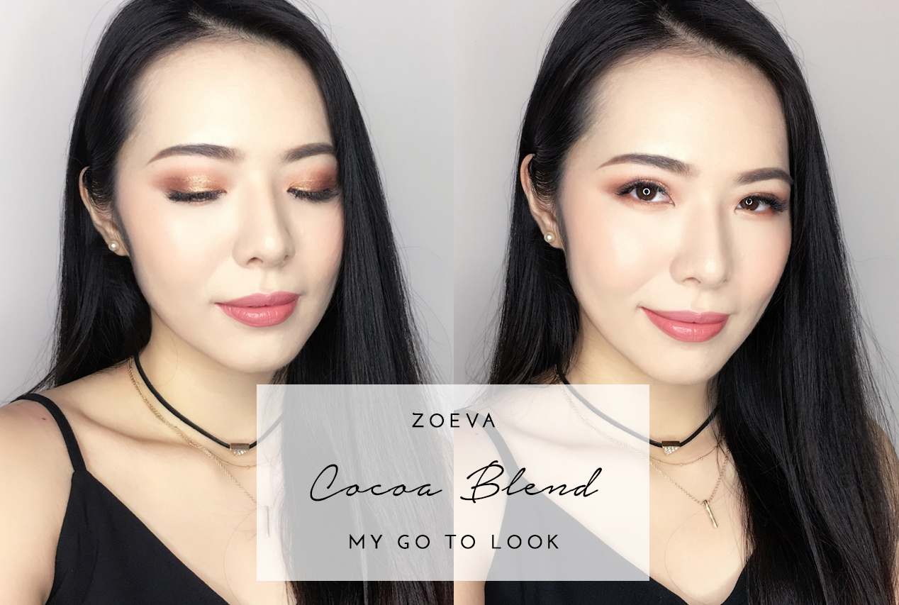 My Go To Zoeva Cocoa Blend Palette Makeup Look | Video