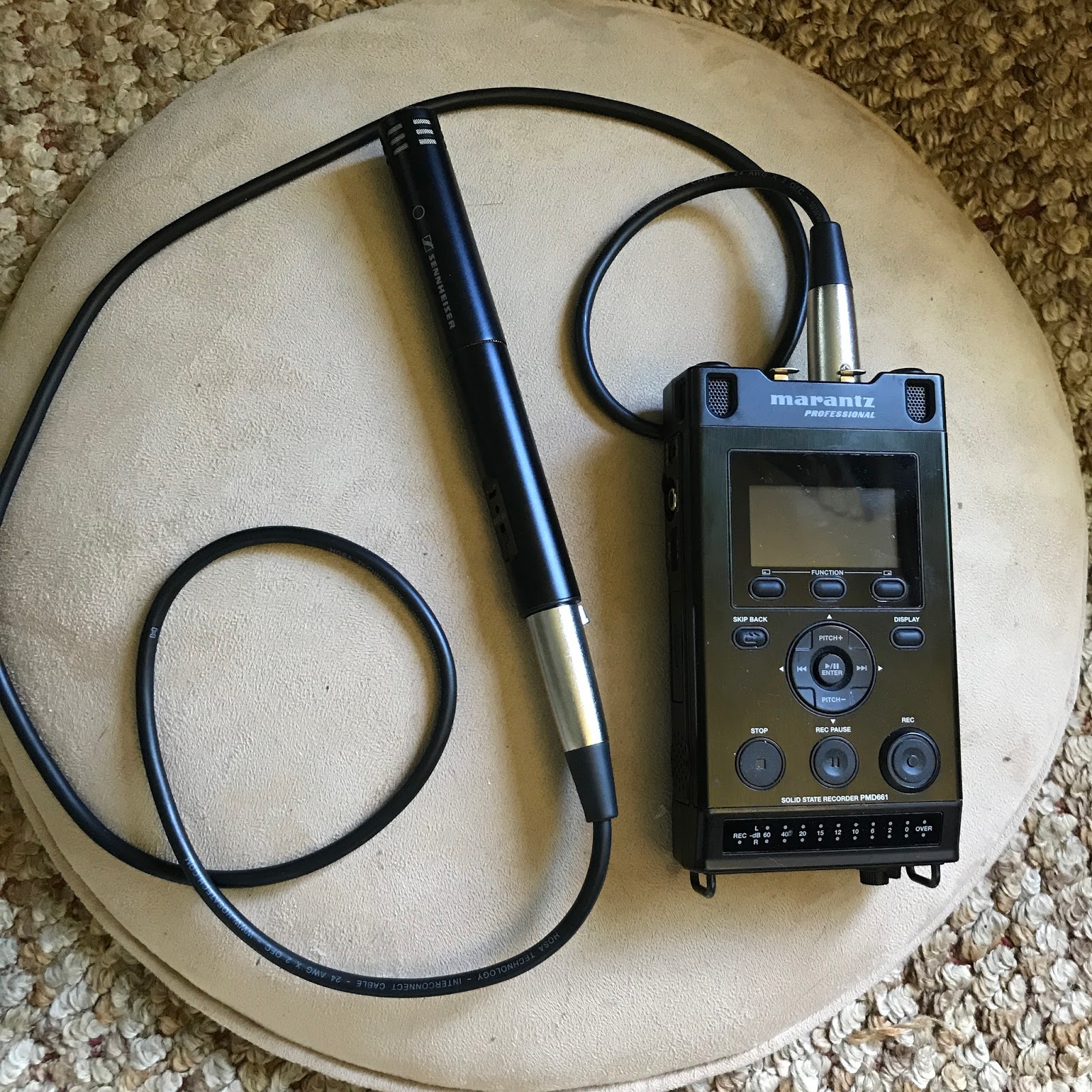 Laura's Birding Blog My sound recording equipment