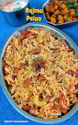 rajma pulao pressure recipe cooker