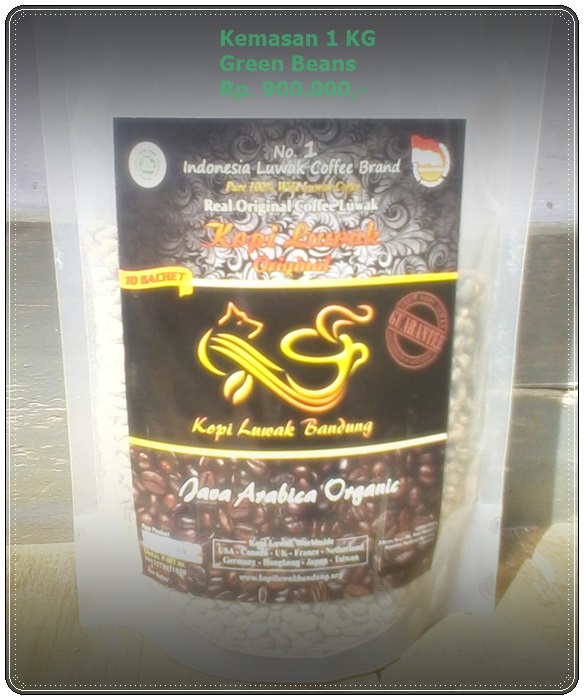 Biji Kopi Green Beans Beras Hijau