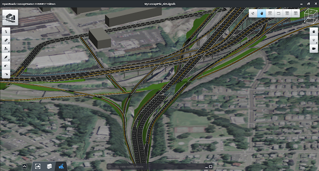 HNTB Delivers Rapid and Iterative Conceptual Designs for new I 84/ Route 8 Interchange with OpenRoads ConceptStation HNTB Delivers Rapid and Iterative Conceptual Designs for new I 84/ Route 8 Interchange with OpenRoads ConceptStation