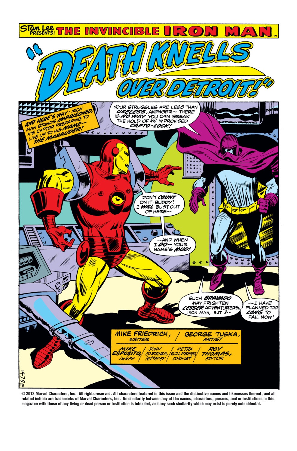 Read online Iron Man (1968) comic -  Issue #61 - 2