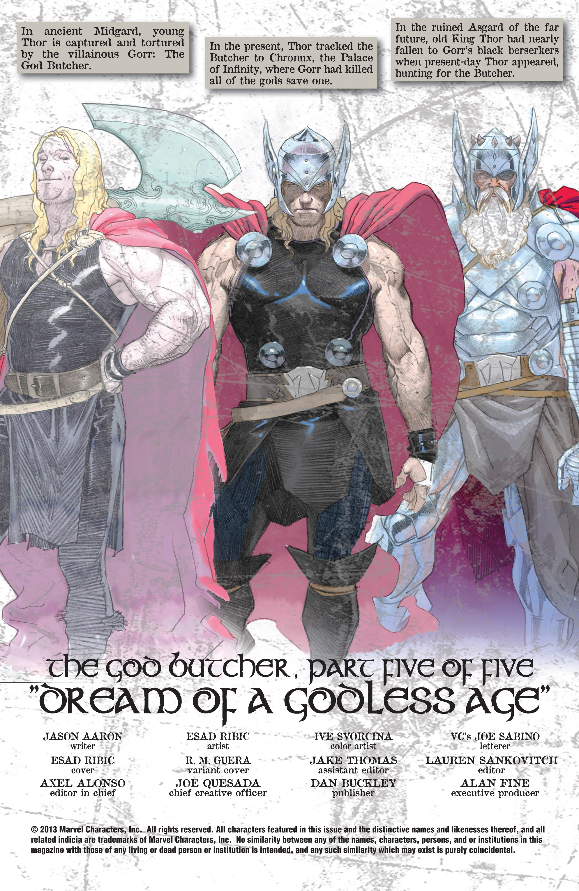 Read online Thor: God of Thunder comic -  Issue #5 - 2