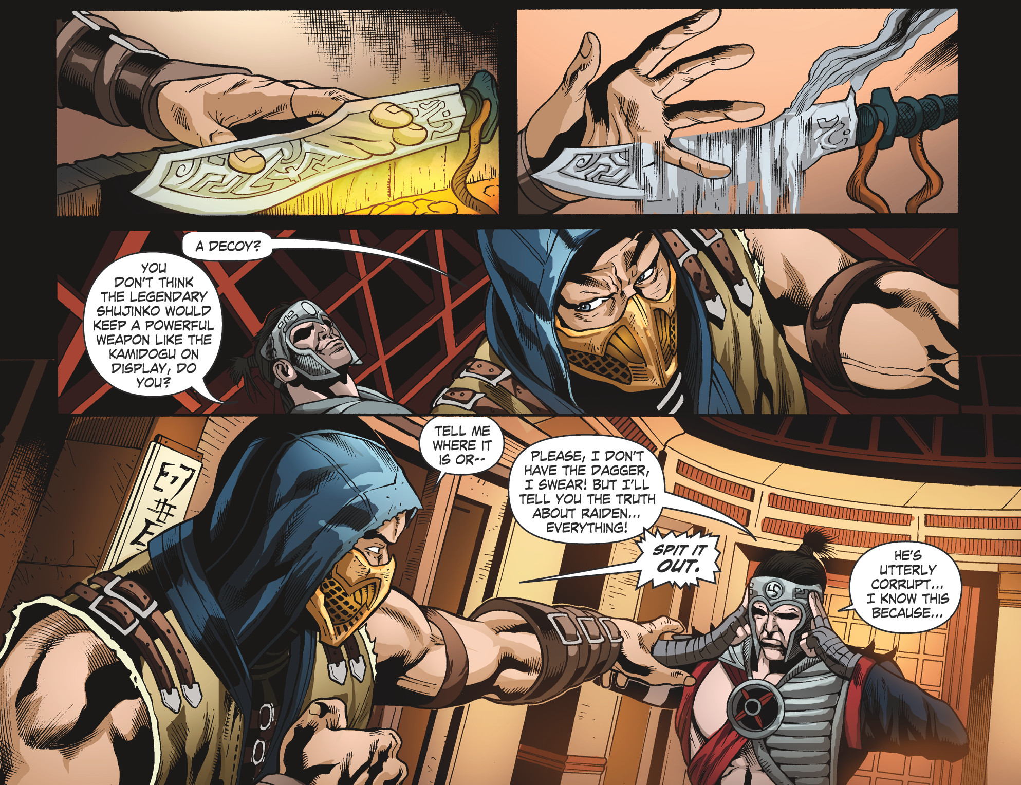 Read online Mortal Kombat X [I] comic -  Issue #22 - 9