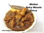  Mutton SpicyMasala Curry