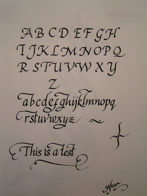 Italic Calligraphy