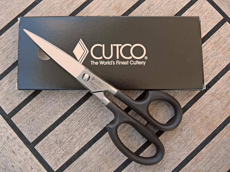 Crystal Blues Things That Work For Us 09 CUTCO Shears & Knives