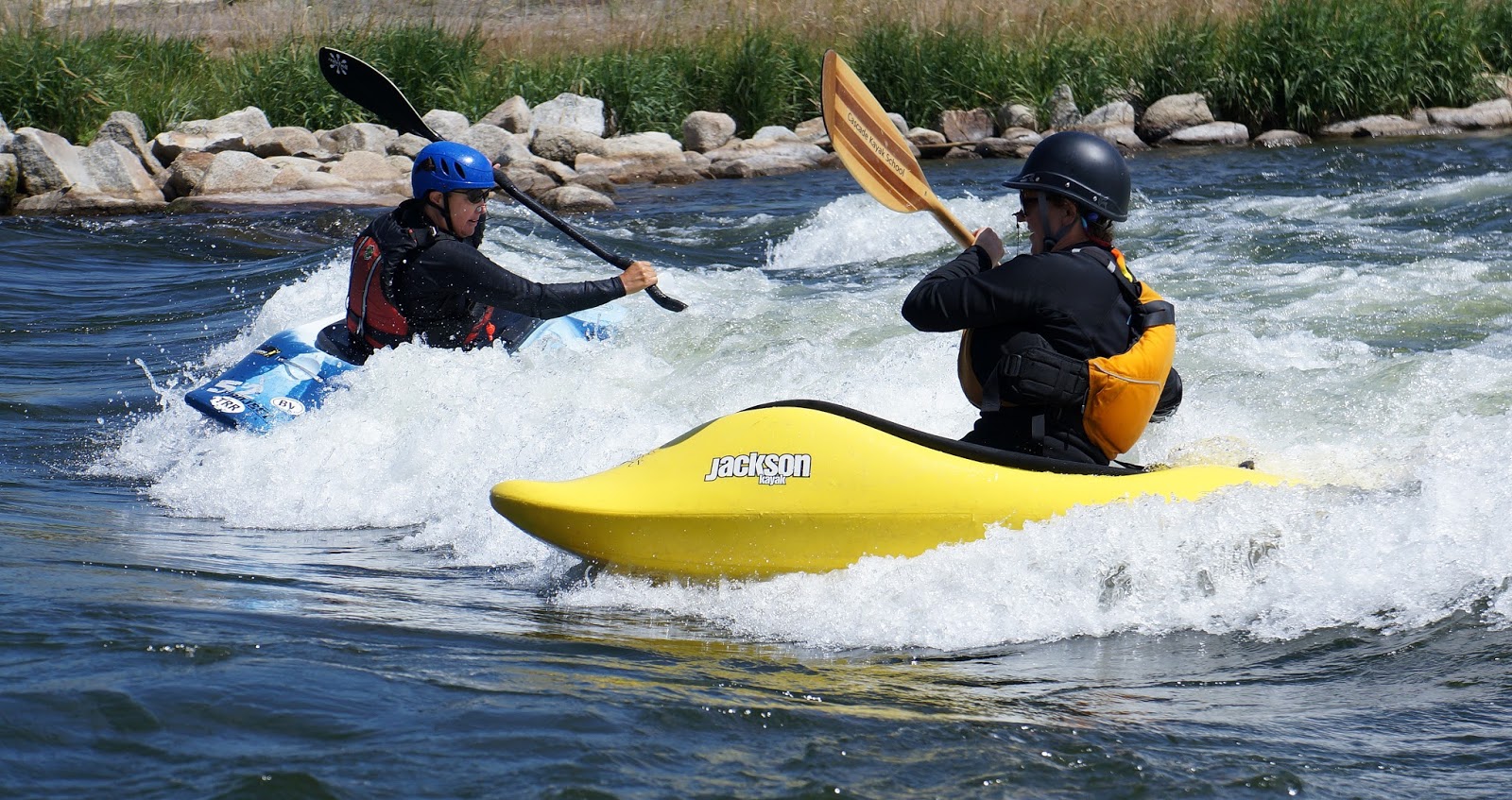 Paddle California Whitewater Park Paddling