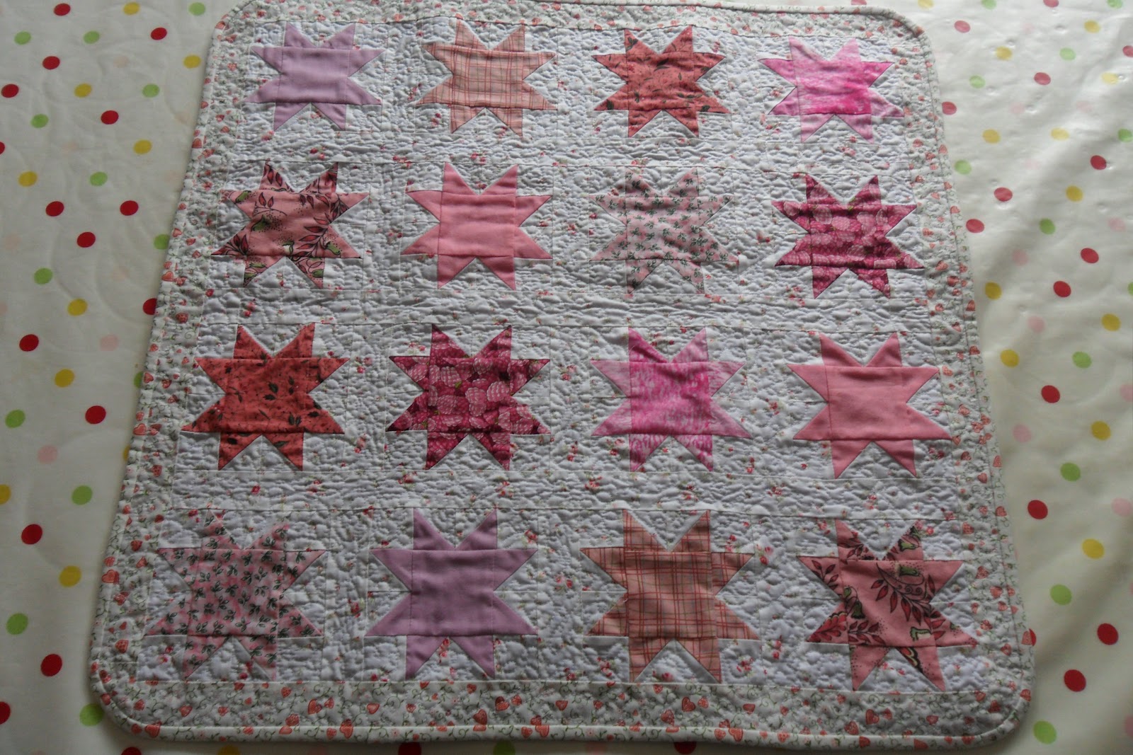 frenchpatchworker Baby quilt for the hospital