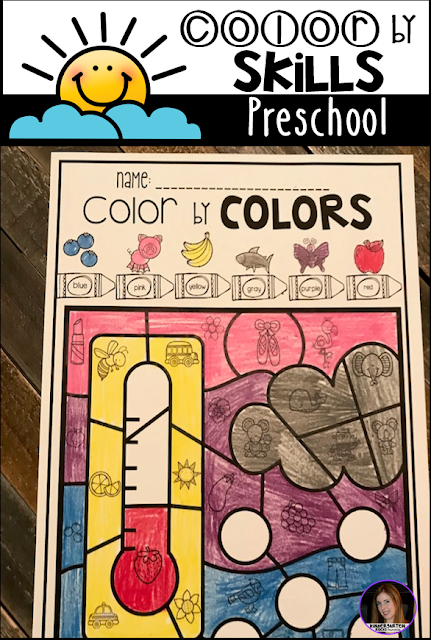 The boys and girls will color items that are normally popular colors with Color by Colors.