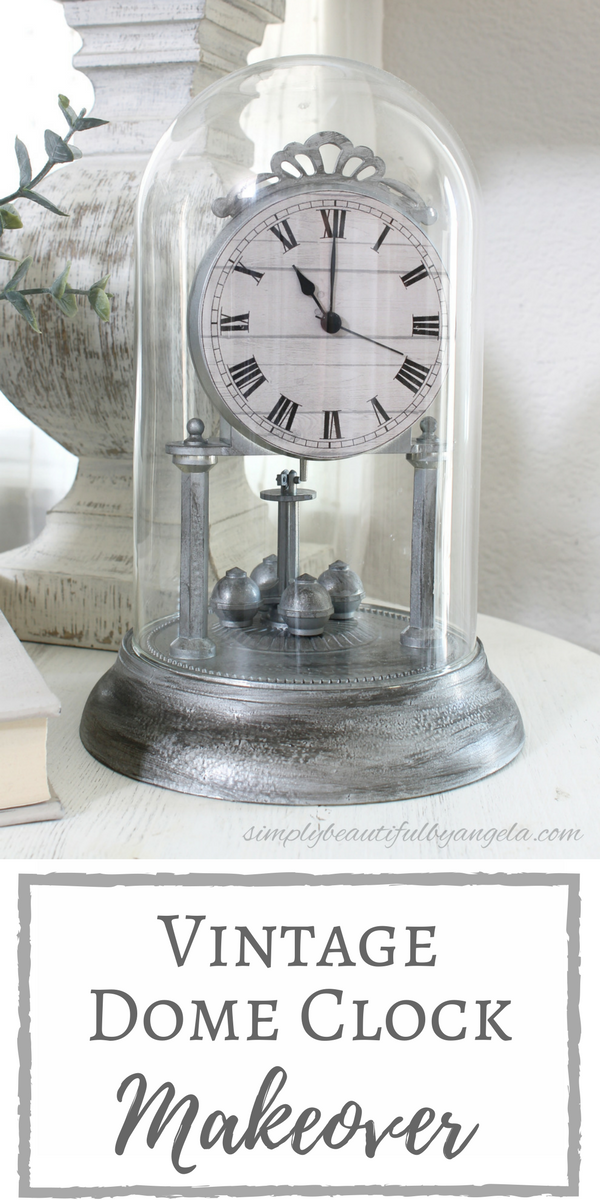 Vintage Dome Clock Makeover
