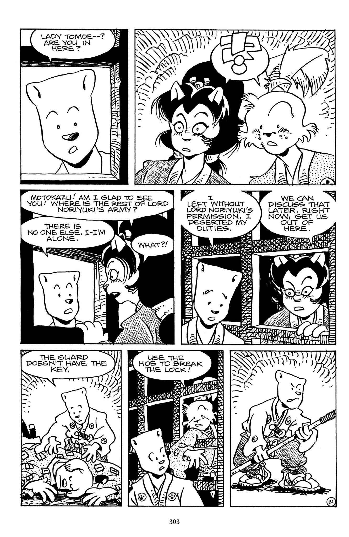 Read online The Usagi Yojimbo Saga comic -  Issue # TPB 5 - 299