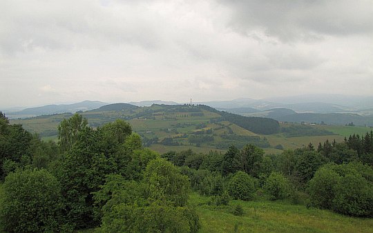 Włodzickie Wzgórza. Góra Św. Anny z Góry Wszystkich Świętych.