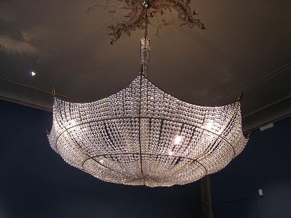 Chandelier with Umbrella