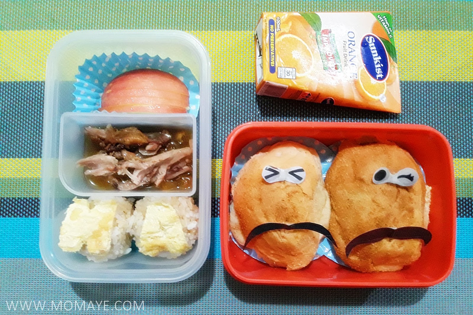Bento Baon Serye Simple Snack/Lunch Baon