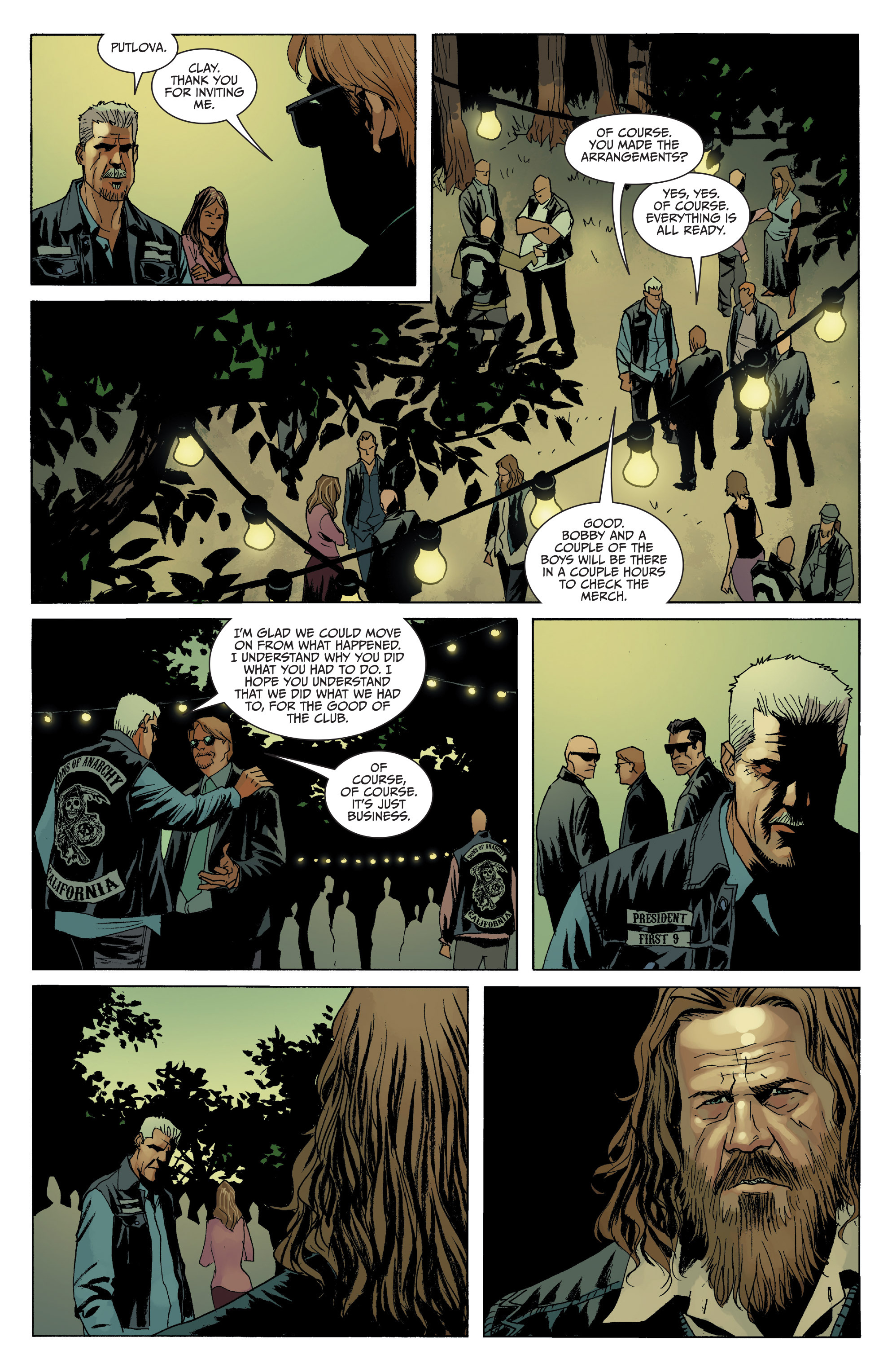Read online Sons of Anarchy comic -  Issue #10 - 14
