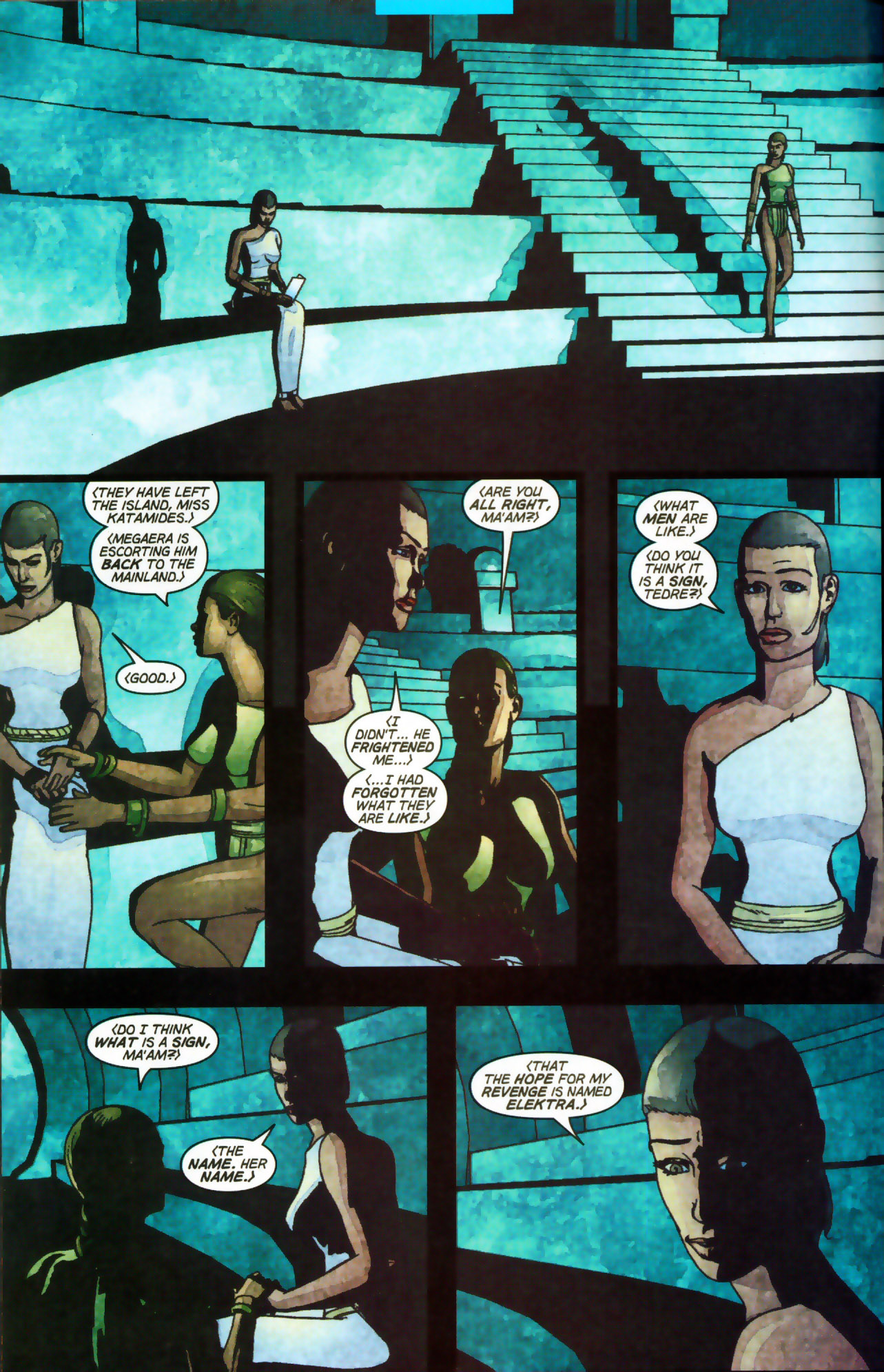 Read online Elektra (2001) comic -  Issue #7 - 7