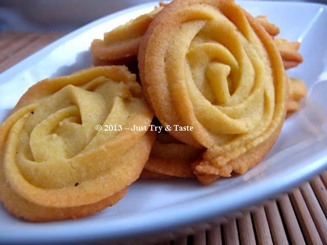 Cookies Bunga Mawar - Tanpa Telur!  Just Try & Taste