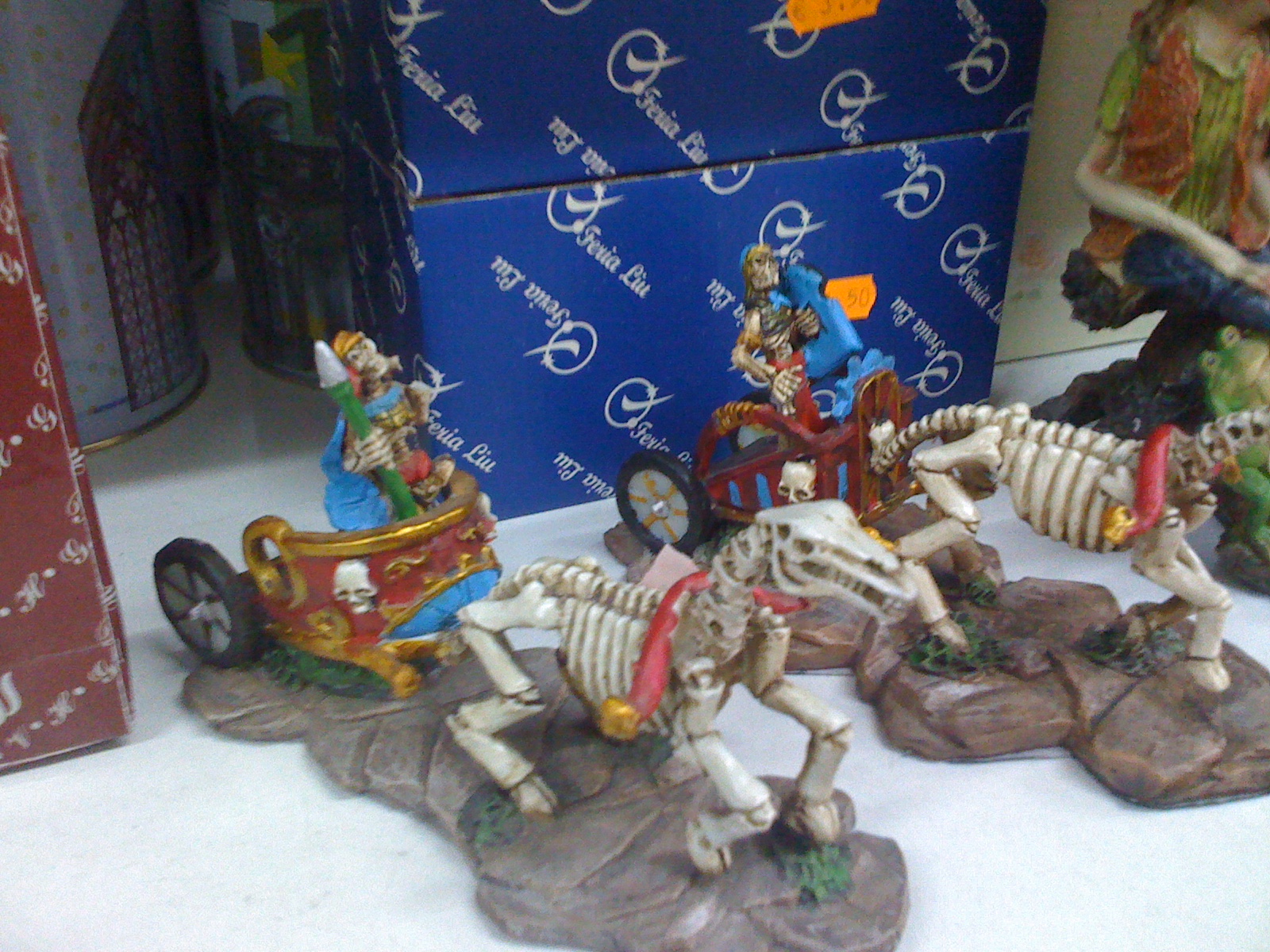 El Descanso del Escriba Carros de Reyes Funerarios...en los chinos