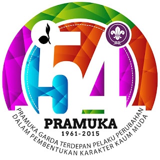 Logo Hari Pramuka ke-54 Tahun 2015