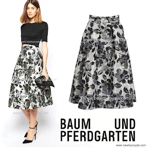 Princess Victoria Style Baum und Pferdgarten Sashenka Skirt