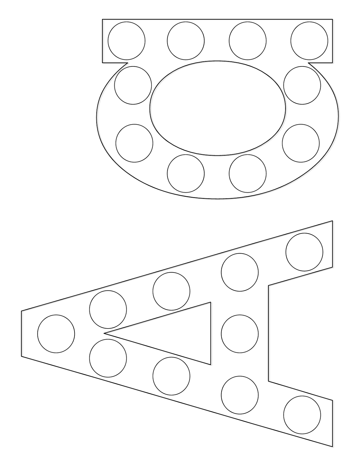 halloween bingo dauber coloring pages - photo #16