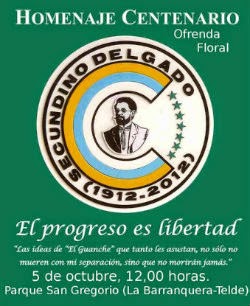147  aniversario del nacimiento de  Secundino Delgado