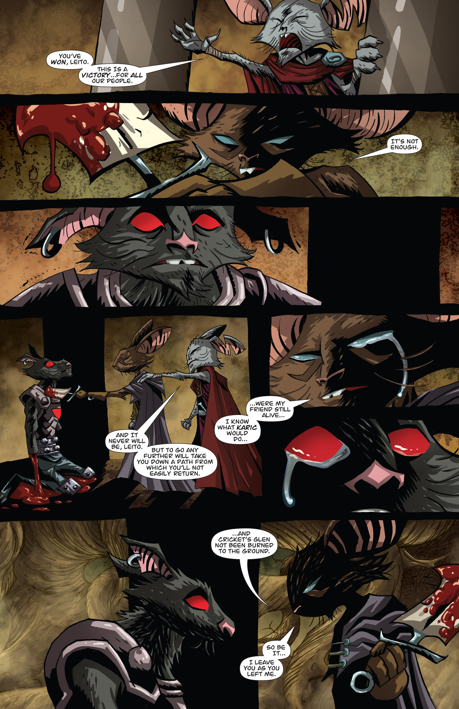 The Mice Templar Volume 4: Legend issue 7 - Page 19