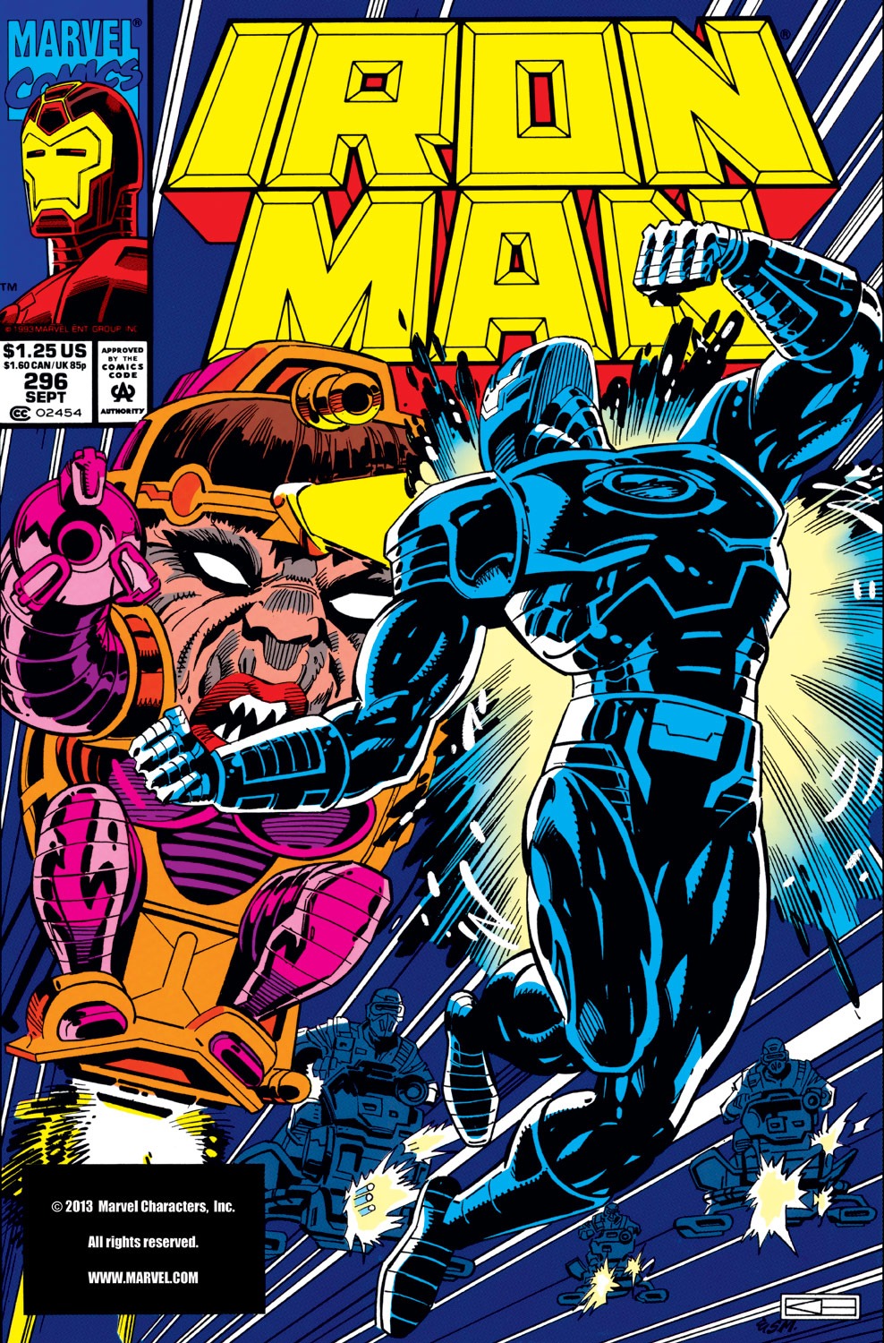Read online Iron Man (1968) comic -  Issue #296 - 1