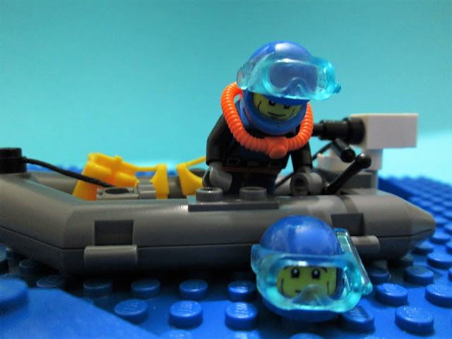 MOC LEGO Mergulhadores