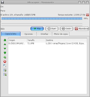UltraCopier 0.4.0.14 [Copia y mueve archivos mucho más 