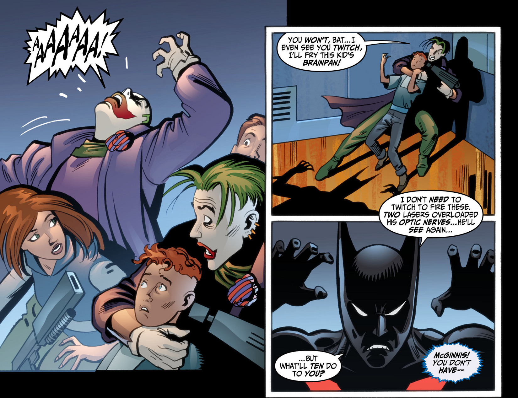 Read online Batman Beyond (2012) comic -  Issue #9 - 14