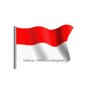 Animasi bendera merah putih ukuran besar Gambar RI 