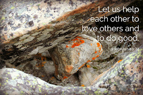 Inspiring Verse devotional on helping and loving others.